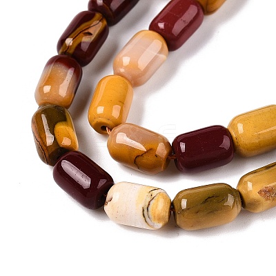 Natural Mookaite Beads Strands G-G980-46B-1