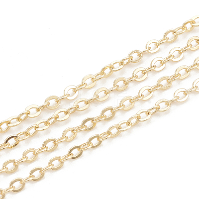 3.28 Feet Brass Cable Chains X-CHC-N015-11G-1