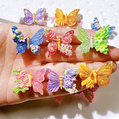 Opaque Resin Cabochons X-KY-G031-04-1