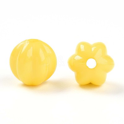 Opaque Acrylic Bead SACR-T017-07B-1