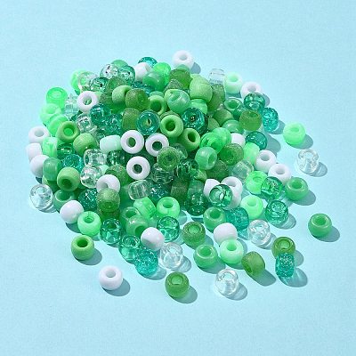 8 Styles Plastic Pearlized Beads KY-FS0001-21C-1