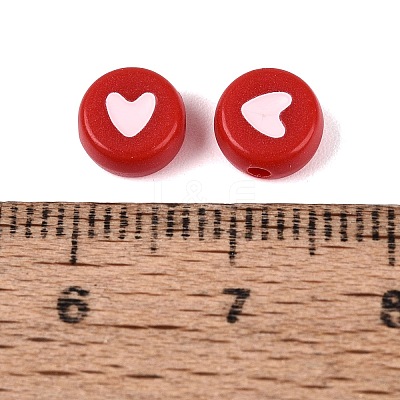 Opaque Acrylic Beads AC-N167-03A-1