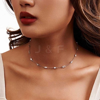 925 Sterling Silver Pendant Necklaces NJEW-L116-02P-1
