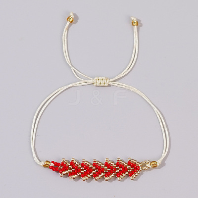 Bohemian Style Handmade Rainbow Arrow Bracelet for Women CK5795-2-1