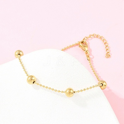 304 Stainless Steel Satellite Chain Bracelets BJEW-D458-01G-1