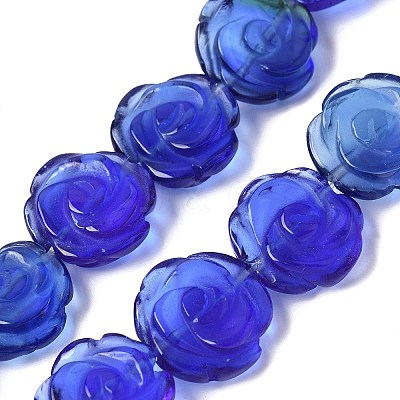 Glass Beads Strands G-B136-C01-1
