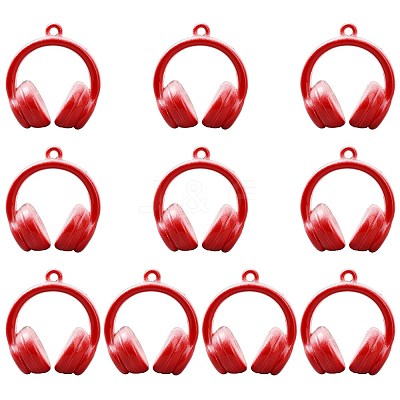 Two Tone Opaque Acrylic Pendants SACR-FZC0001-002E-1