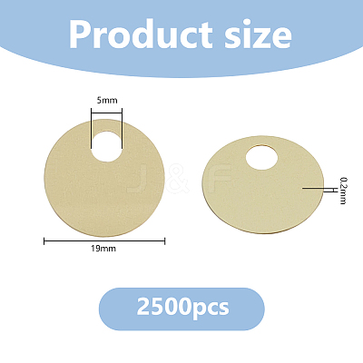 2500Pcs Plastic Pendants KY-DC0001-51A-1