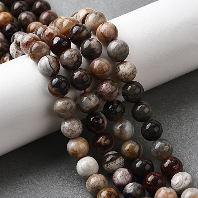 Natural Mexico Crazy Agate Beads Strands G-L615-A01-02-1