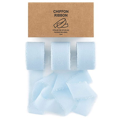Polyester Chiffon Ribbon HULI-PW0002-054E-1