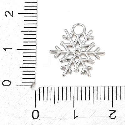 Christmas Brass Charms KK-CBA0565-08P-1