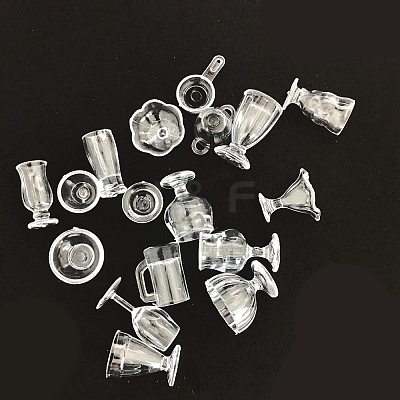 Miniature PVC Plastic Cup Sets MIMO-PW0001-106-1