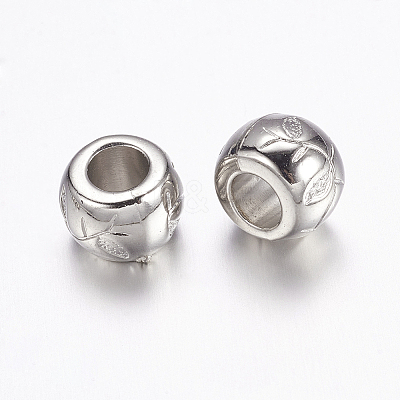 CCB Plastic European Beads LS-CCB-F006-02P-1