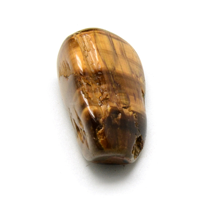 Natural Tiger Eye Gemstone Beads X-G-S218-20-1