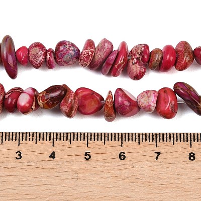 Natural Imperial Jasper Bead Strands G-P444-05D-01-1