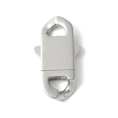 316 Surgical Stainless Steel Bayonet Clasps STAS-H234-01P-06-1