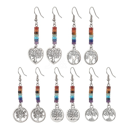 Alloy Dangle Earring EJEW-JE05975-1