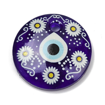 Handmade Lampwork Pendants LAMP-R005-01L-1