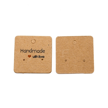 Paper Earring Display Cards CDIS-TAC0009-02A-1