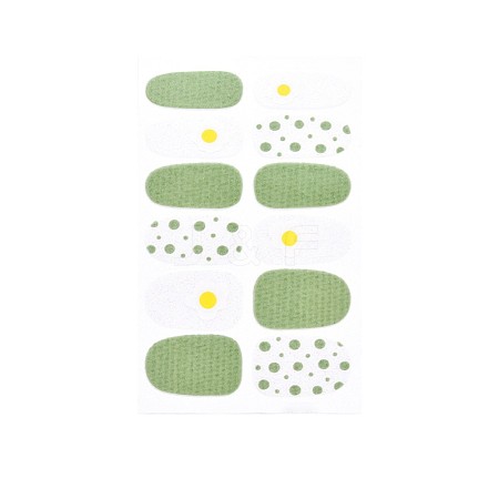 Avocados & Strawberries & Flowers Full Cover Nail Art Stickers MRMJ-T109-WSZ500-1