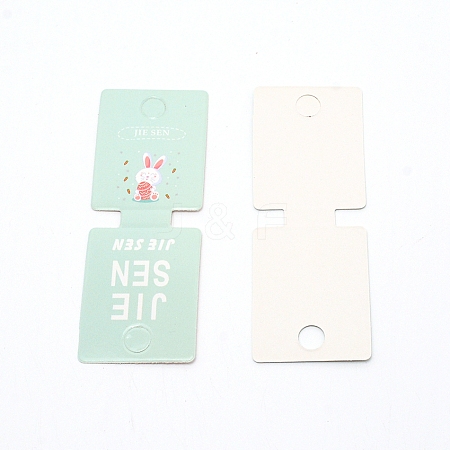 Paper Hair Ties Display Cards DIY-WH0209-39-1