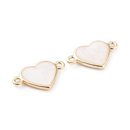 Brass Enamel Links LS-KK-F814-24G-1