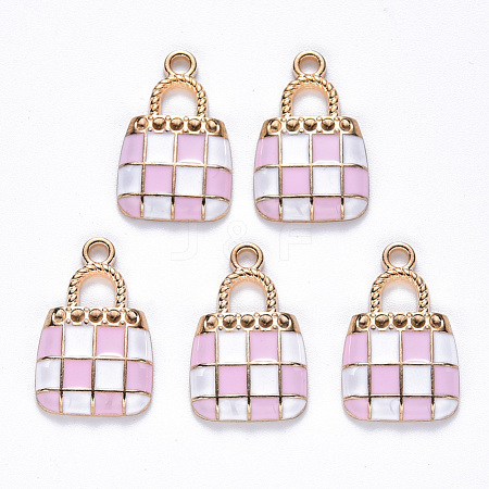 Alloy Enamel Pendants ENAM-N054-006A-1