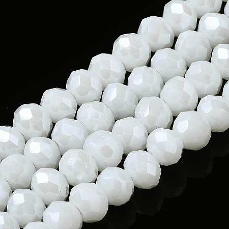 Electroplate Glass Beads Strands LS-EGLA-A034-P10mm-A21-1