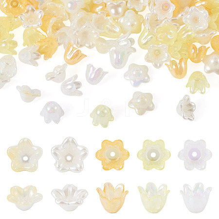 Acrylic Bead Caps OACR-TA0014-45D-1