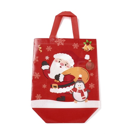 Christmas Theme Laminated Non-Woven Waterproof Bags ABAG-B005-01B-01-1