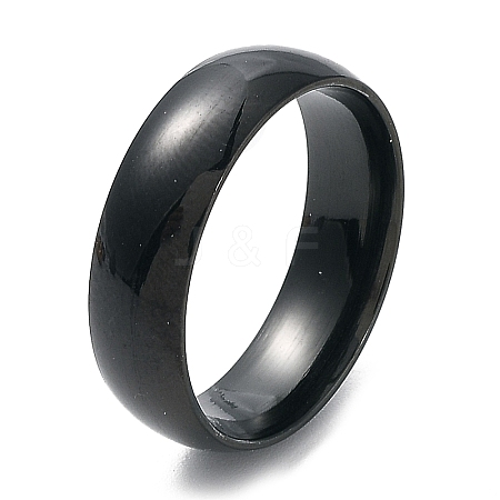 Ion Plating(IP) 304 Stainless Steel Flat Plain Band Rings STAS-I160-A-20mm-B-1