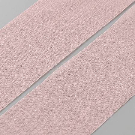 25 Yards Polyester Pleated Ribbon OCOR-WH0089-111A-1