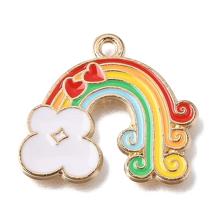 Alloy with Enamel Pendants AL-CBA9E11-05A-KCG-1