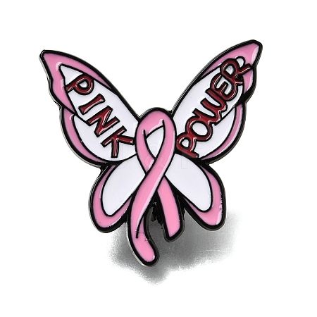 Pink Enamel Brooches AL-CBA97E5-02EB-01-1
