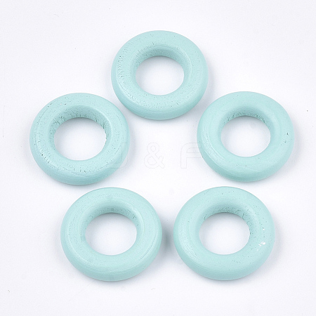 Painted Wooden Linking Rings WOOD-Q040-003B-06-1