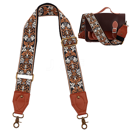 Ethnic Style Polyester Adjustable Bag Straps DIY-WH0449-62B-1