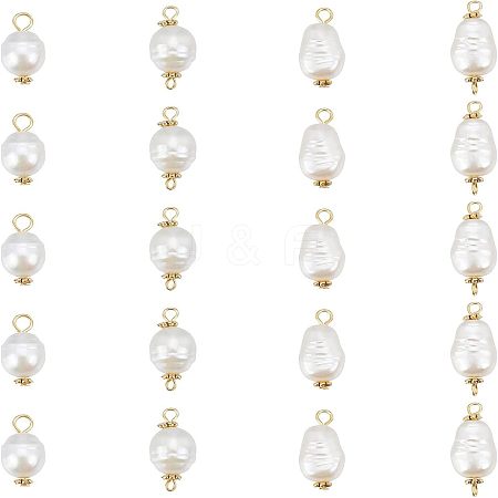 80Pcs 4 Style Acrylic Links & Pendants FIND-FH0003-09-1