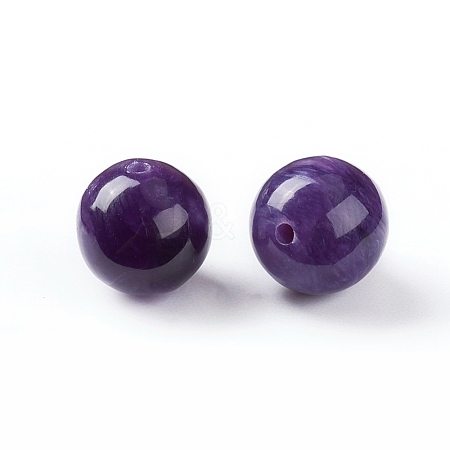Natural Charoite Beads X-G-E557-02E-1