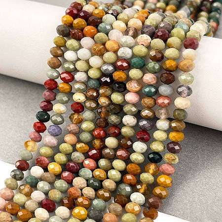 Natural Alashan Agate Beads Strands G-C127-B01-01-1