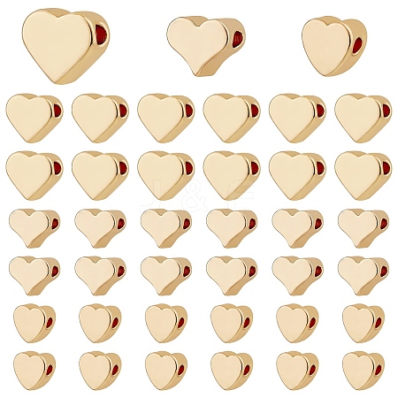 90Pcs 3 Style Brass Beads KK-PH0004-83-1