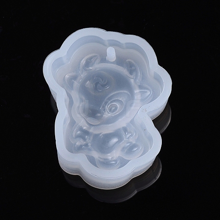 Chinese Zodiac Pendant Silicone Molds DIY-I025-04G-1