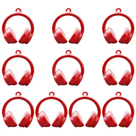 Two Tone Opaque Acrylic Pendants SACR-FZC0001-002E-1