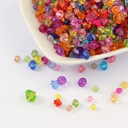 Transparent Acrylic Beads DBB4-8mm-M-1