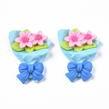 Opaque Resin Cabochons CRES-N024-79-1