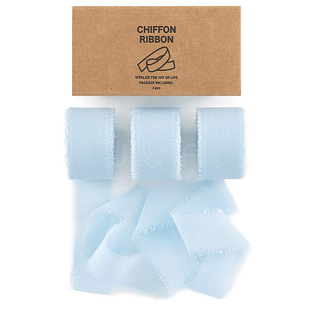 Polyester Chiffon Ribbon HULI-PW0002-054E-1