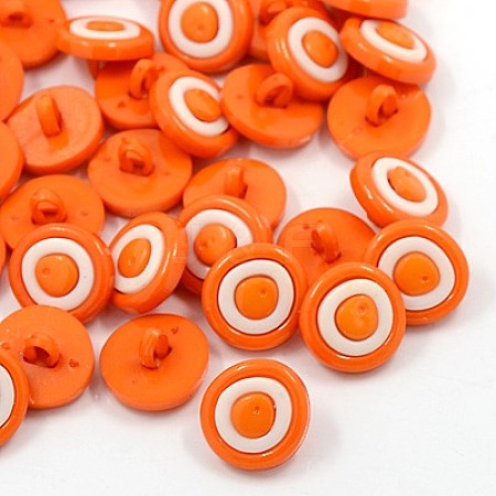 Acrylic Shank Buttons BUTT-E016-B-05-1