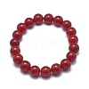 Natural Jade Bead Stretch Bracelets X-BJEW-K212-B-036-2