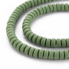 Handmade Polymer Clay Beads Strands X-CLAY-N008-105-4