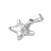 304 Stainless Steel Pendants SA-CBA34D4-11P-2