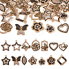 28Pcs 14 Styles Alloy Enamel Pendants FIND-TA0002-71-9